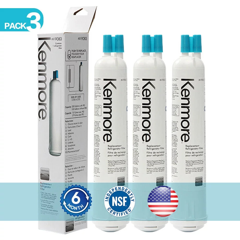 3 Pack Refrigerator Water Filter M2250