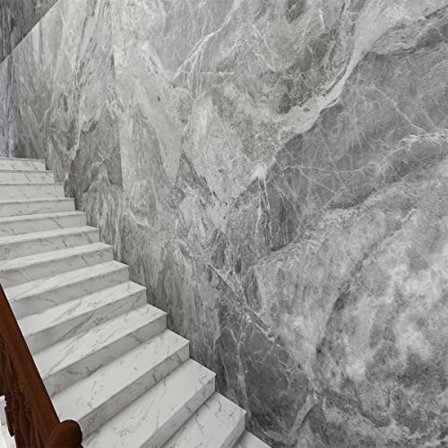 Grey Matte Marble Peel and Stick Contact Paper 31.5x354inch G219871