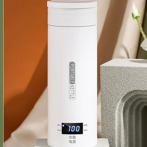 500 Ml White Portable Electric Kettle Y997
