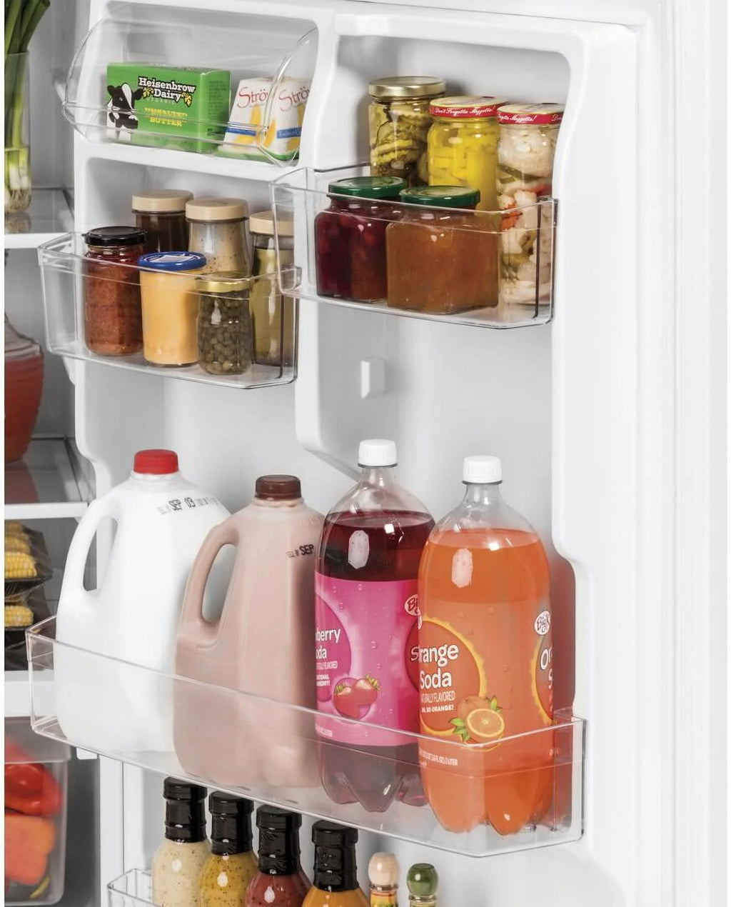 Slate Top Freezer Freestanding Refrigerator W2390