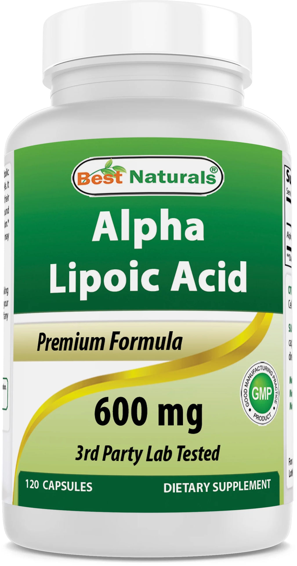 Alpha Lipoic Acid 600 mg 120 Capsules D761349