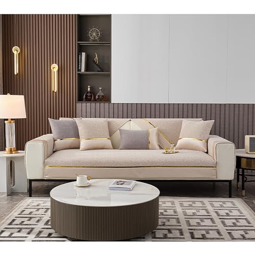 Chenille Non-Slip 3 Seater Sofa Cover T161
