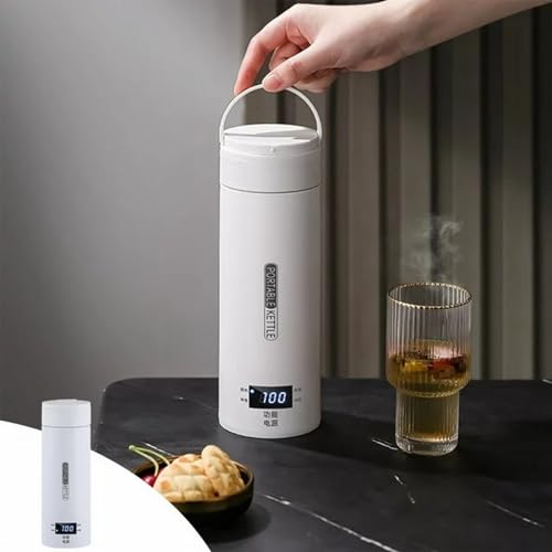 500 Ml White Portable Electric Kettle Y997