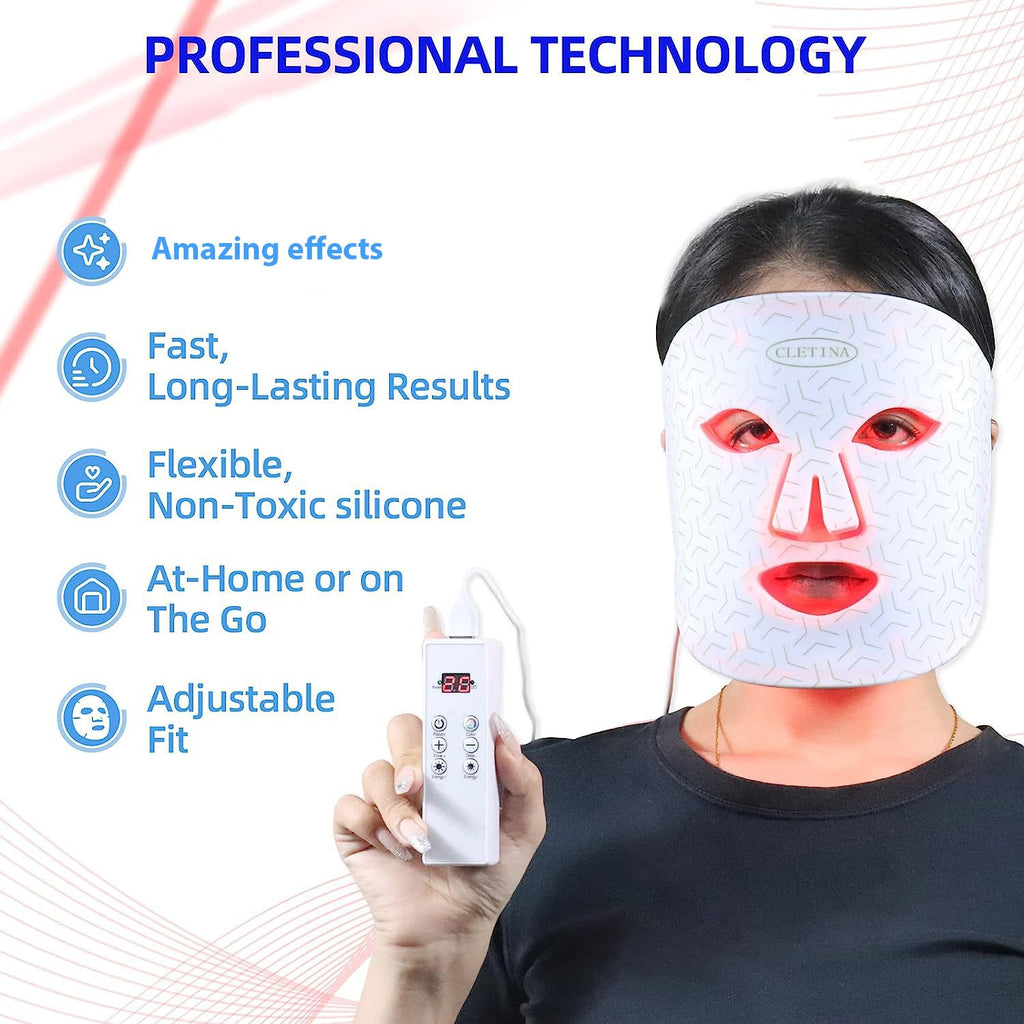 7 Colors LED Face Mask T829