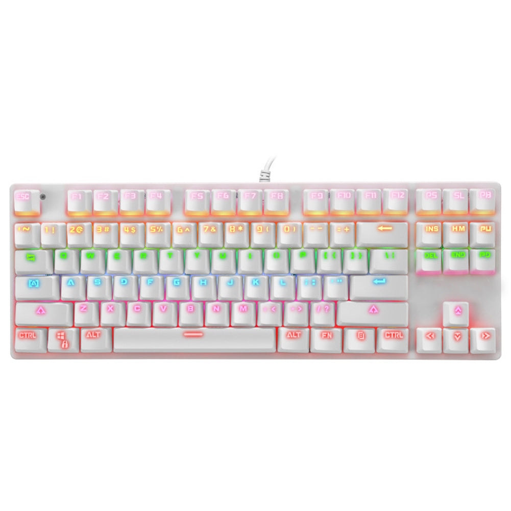 87-Key Gaming Mechanical Keyboard with Backlit LED W94371