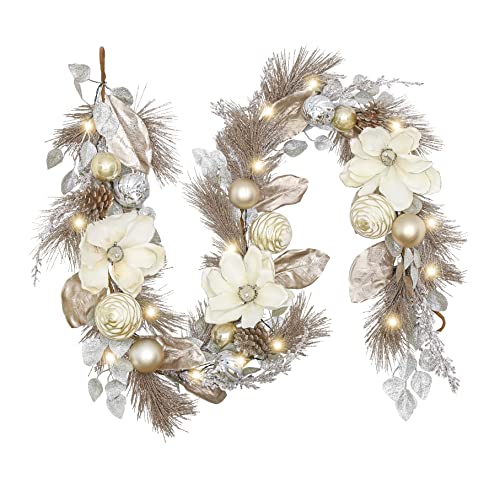 6 Feet Pre-Lit Christmas Garland with Lights I383863
