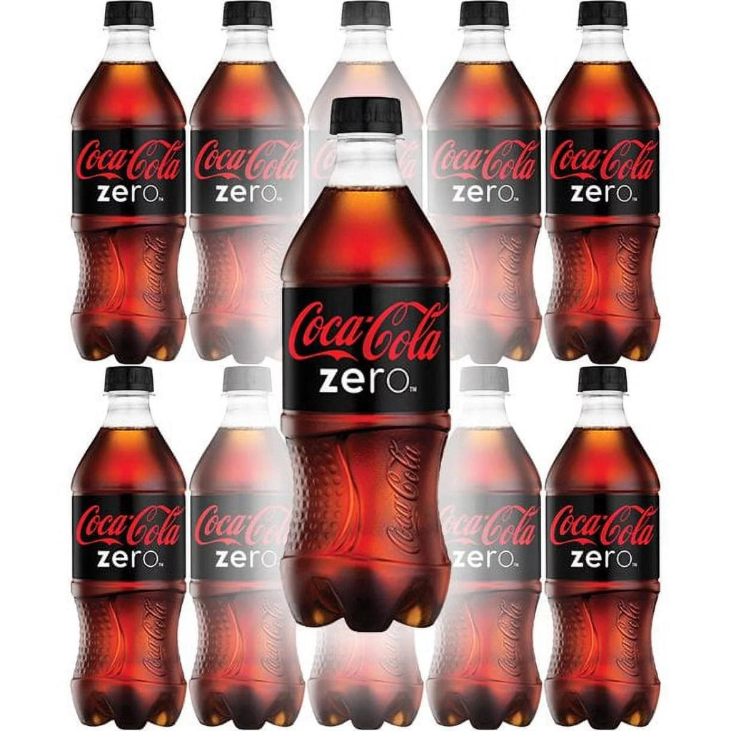 20 Fl Oz Bottle Pack of 10 Zero Sugar Soda F856763
