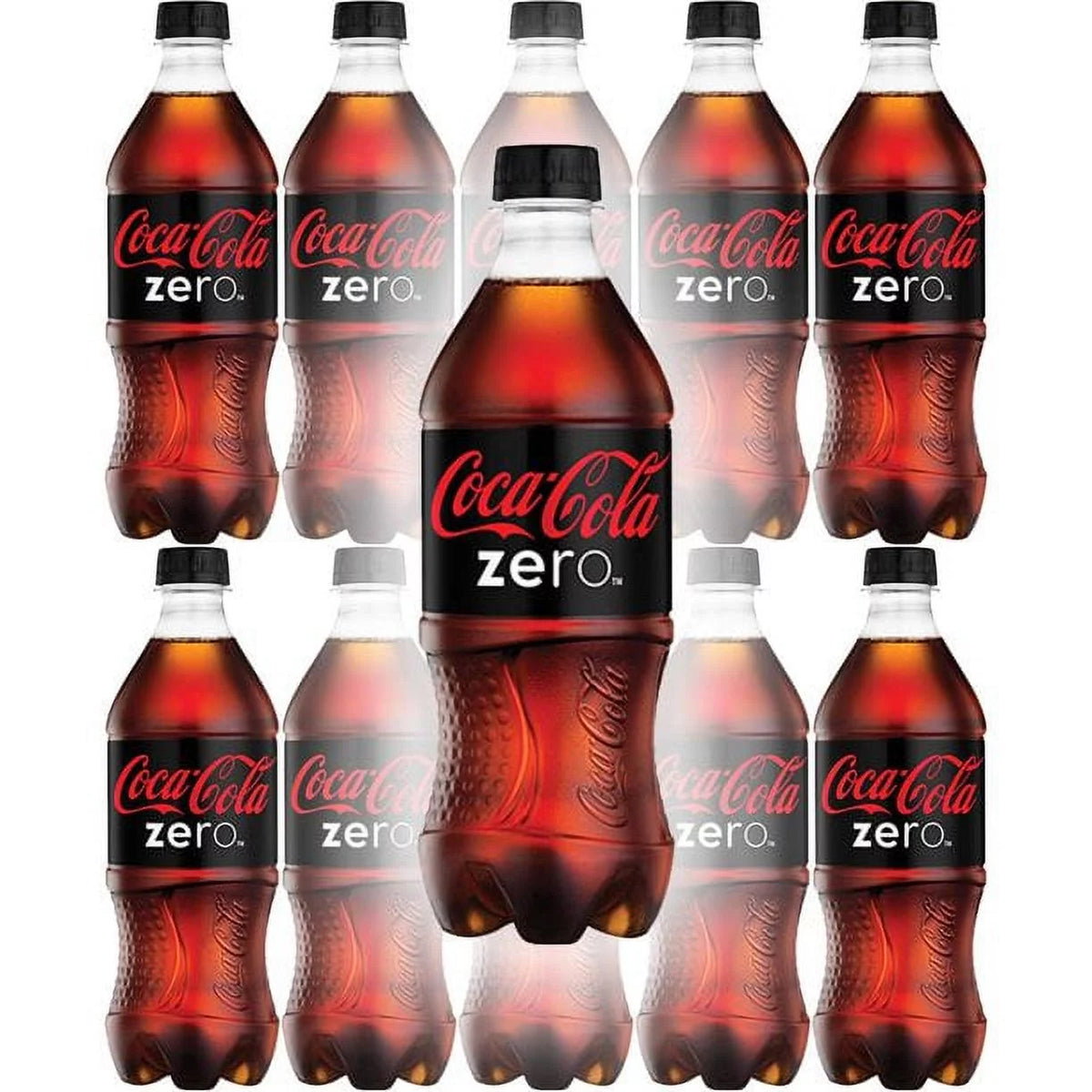20 Fl Oz Bottle Pack of 10 Zero Sugar Soda F856763