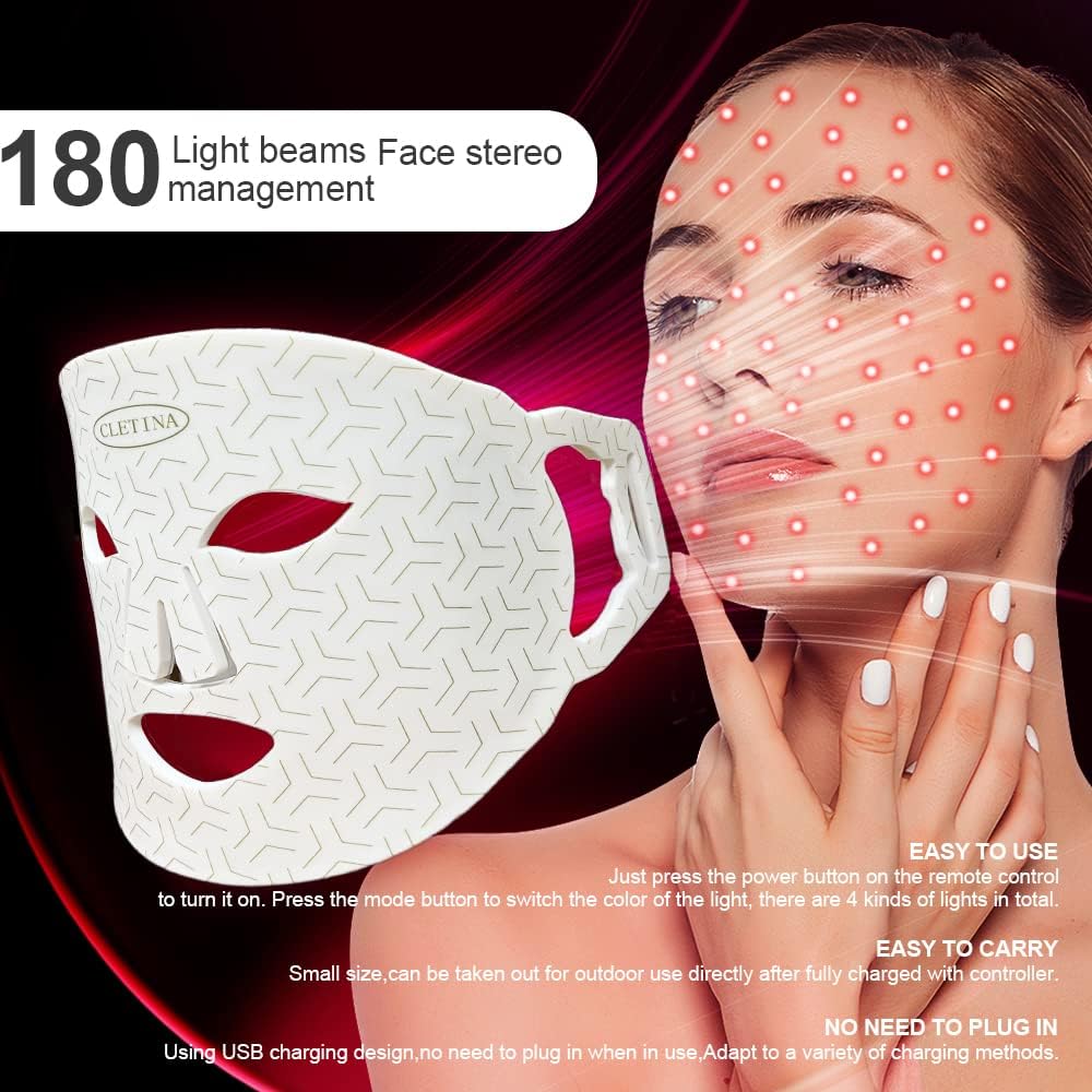 7 Colors LED Face Mask T829
