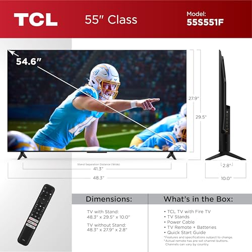 55-Inch 4K UHD LED Smart TV D45704