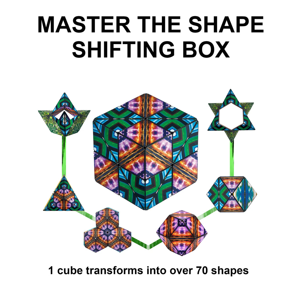 Gift Box of 4 Fidget Cube with 36 Rare Earth Magnets C5026