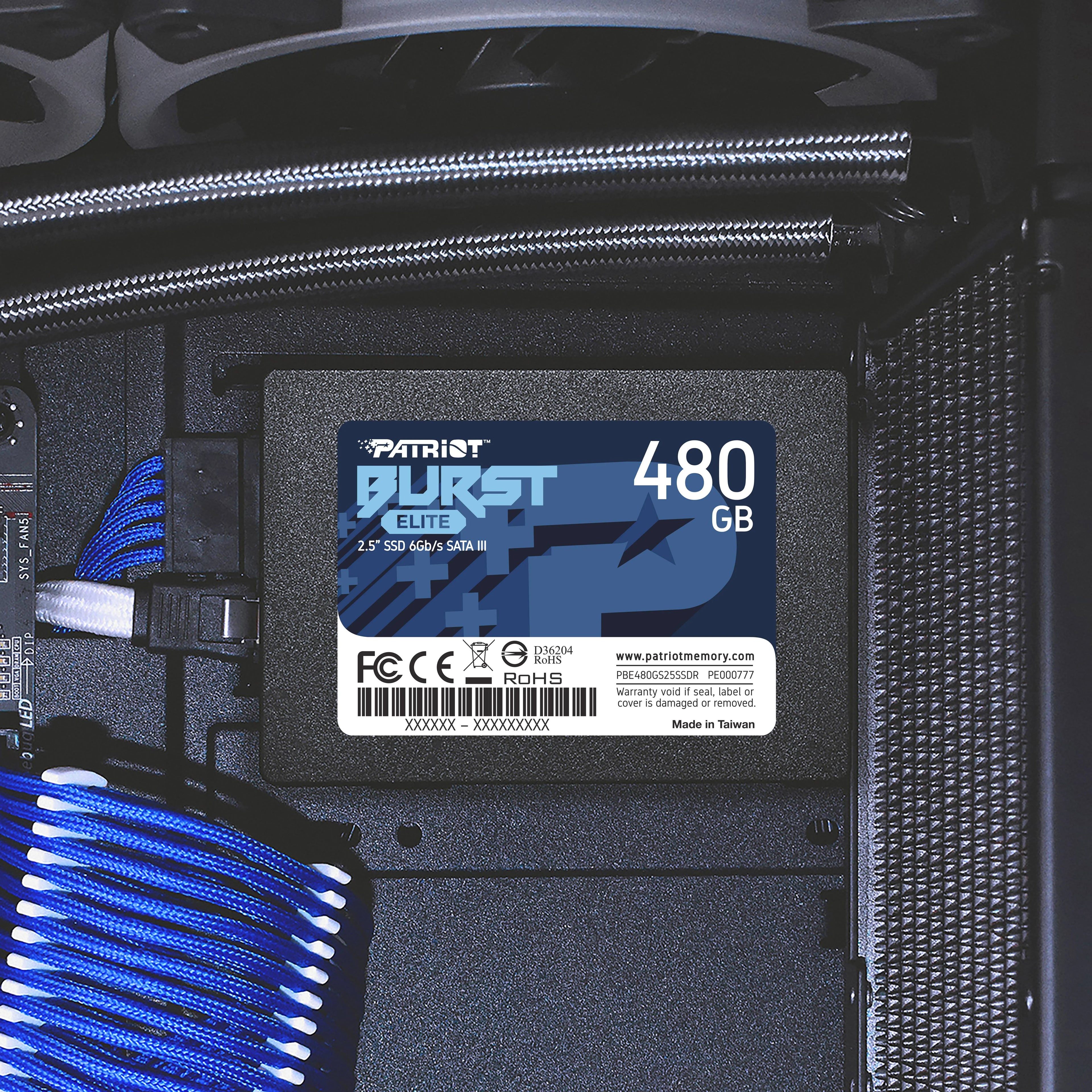 480GB Internal SSD SATA 3 2.5" Solid State Drive J88681