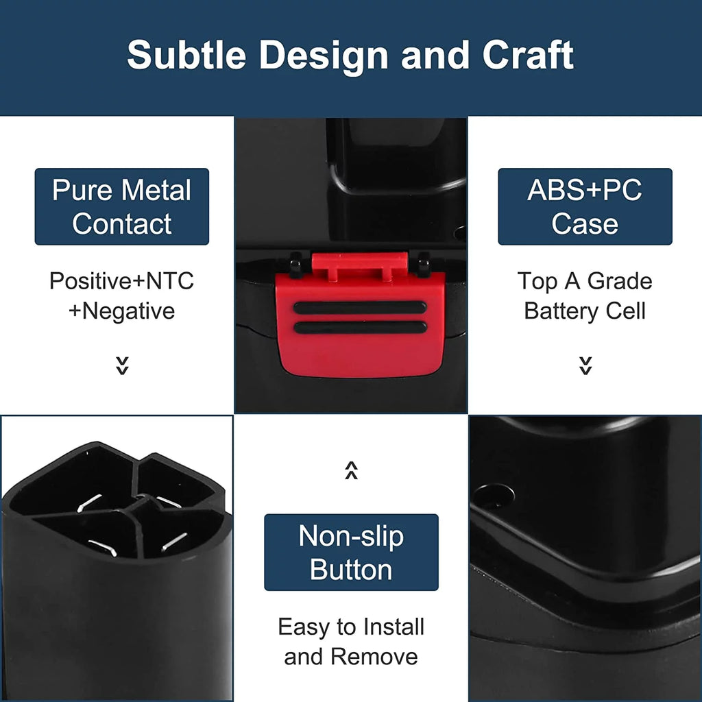 2 Packs Replacement Battery Compatible with Craftsman 19.2 Volt C3 Cordless Tools V666626