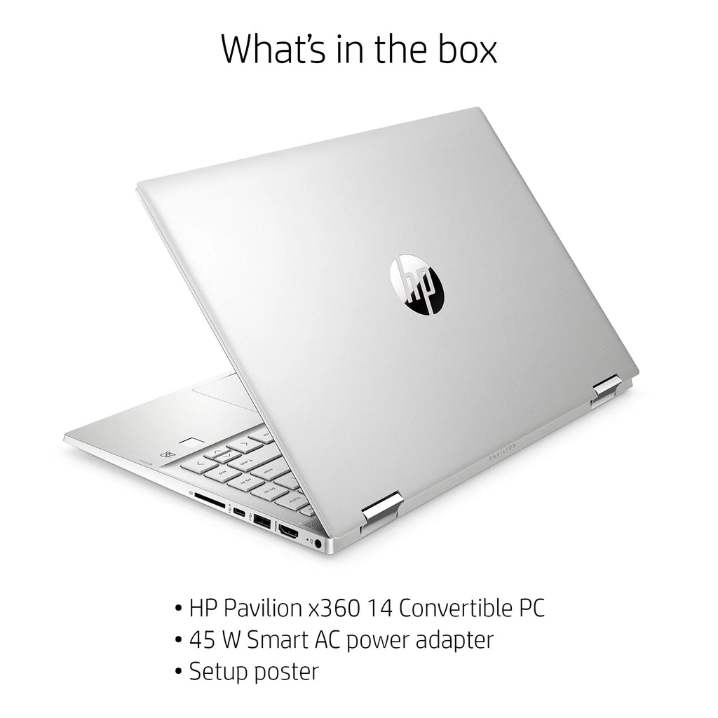14" FHD Touch x360 Intel Core i5-1135G7 8GB RAM 256GB SSD Silver Laptop Y27076