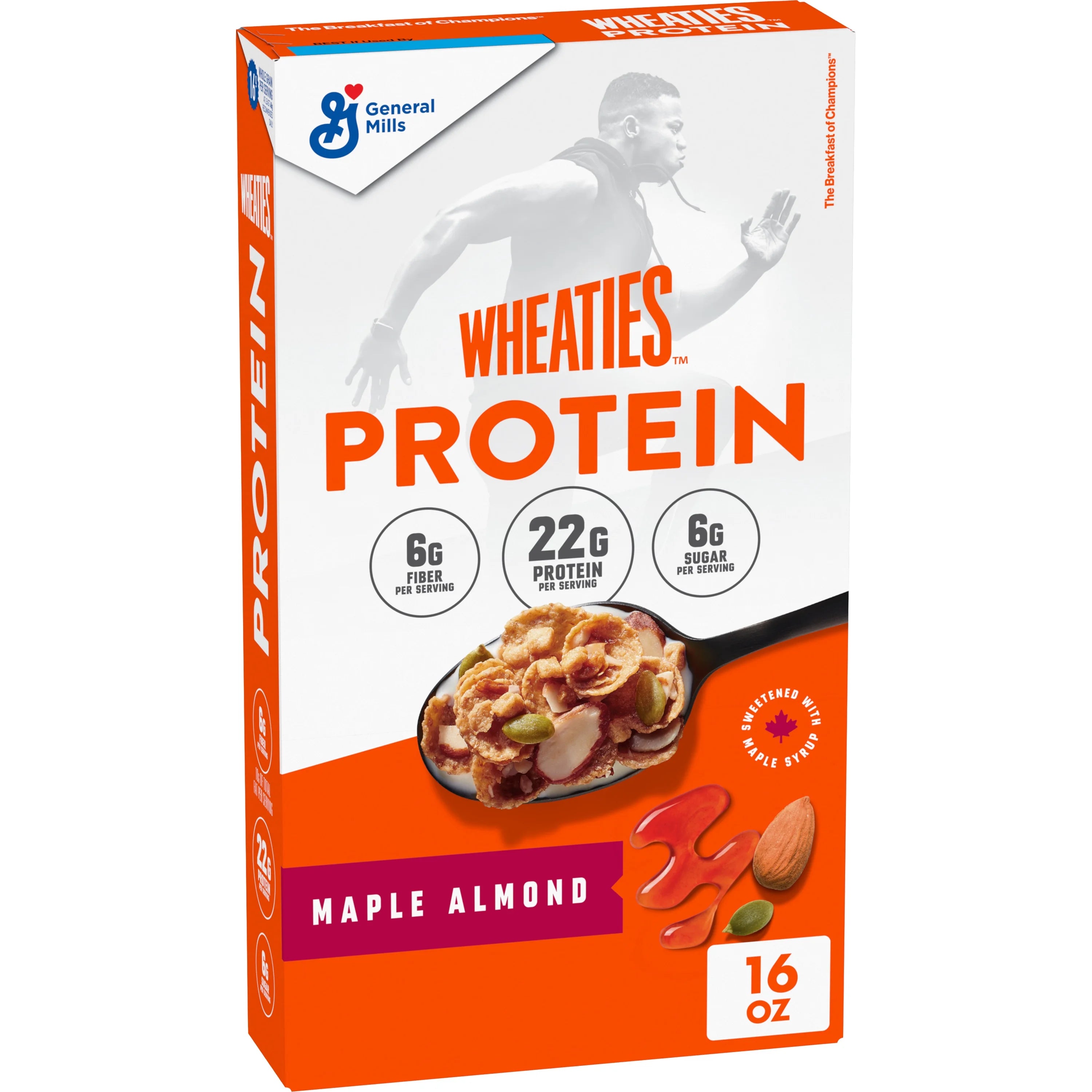 Maple Almond Protein Breakfast Cereal, 16 oz N99326