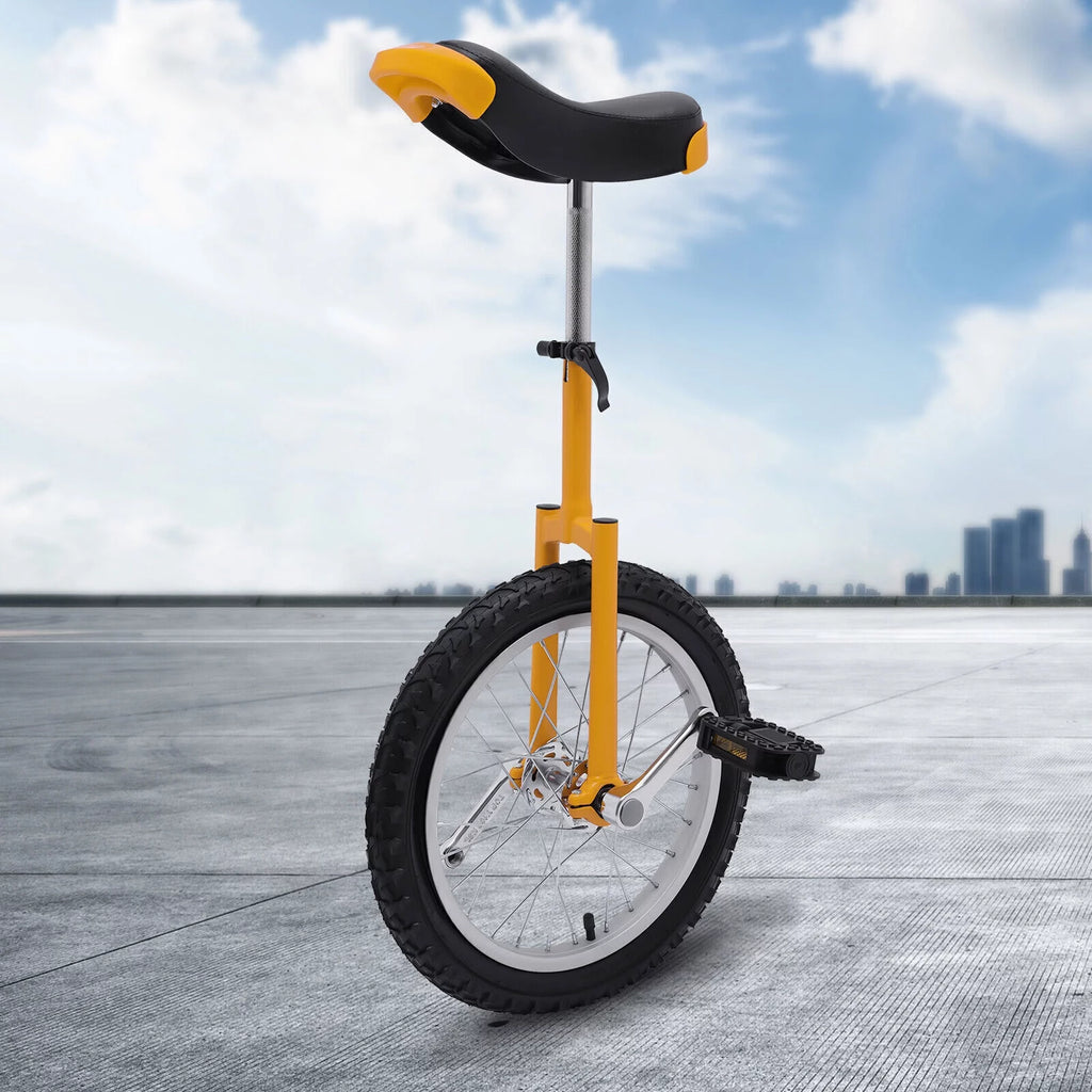 16 Wheel Unicycle with Steel Rim, Adjustable Height R1091