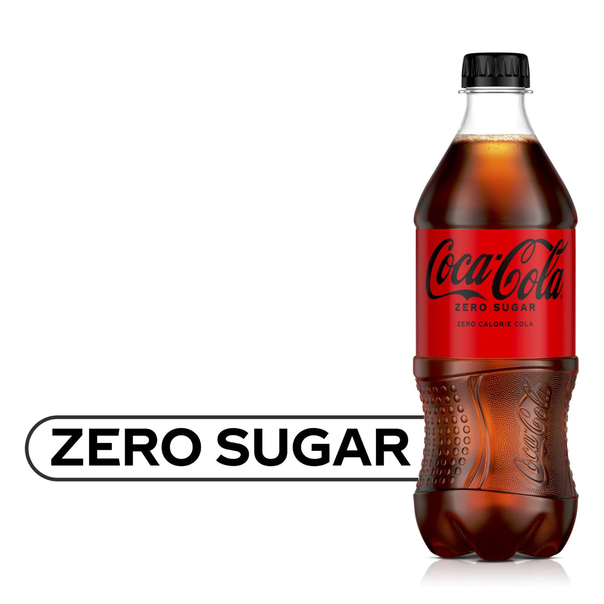 20 Fl Oz Bottle Pack of 10 Zero Sugar Soda F856763