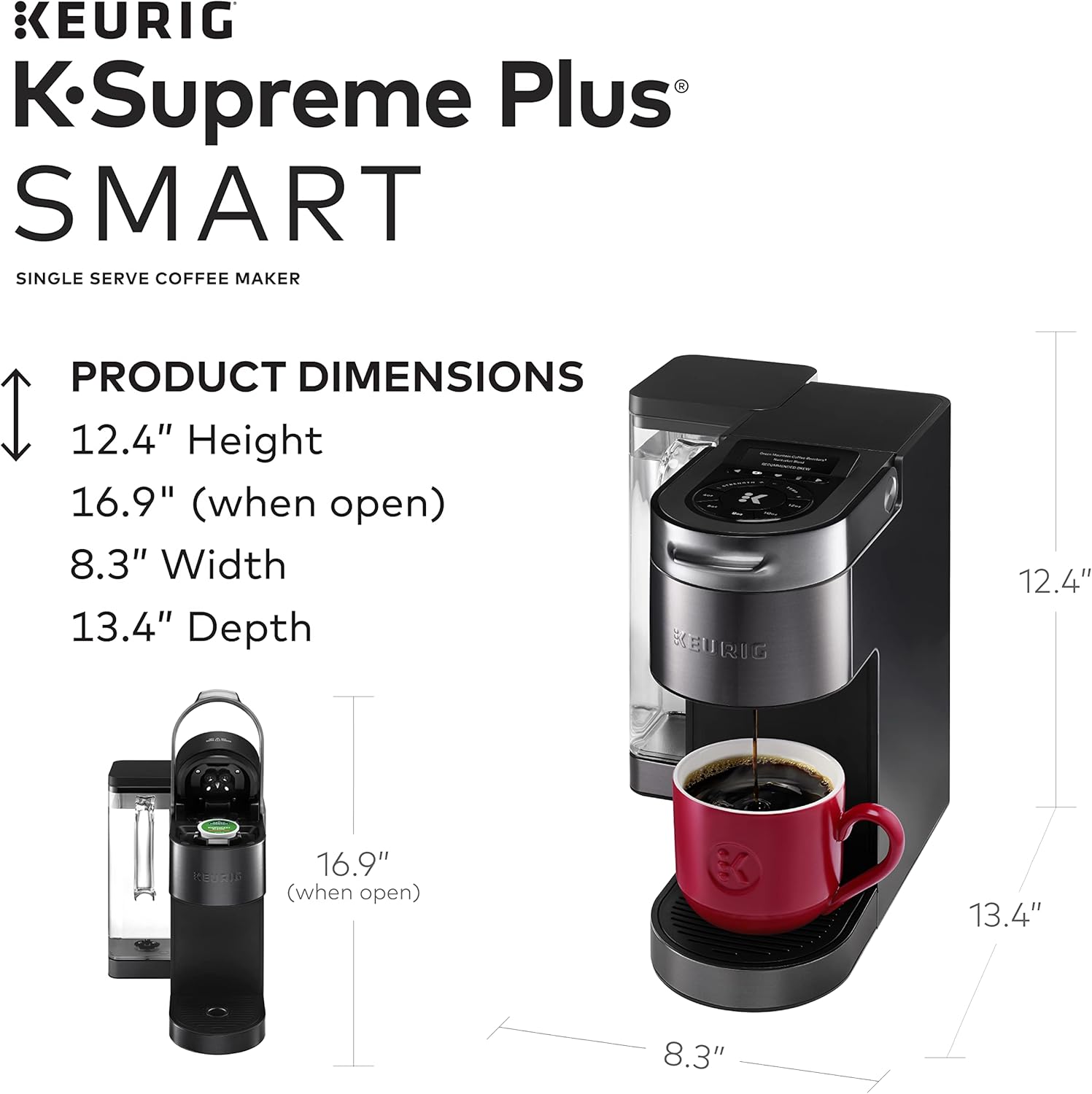 60 K-Cup Pods Single Serve Coffee Maker S4468