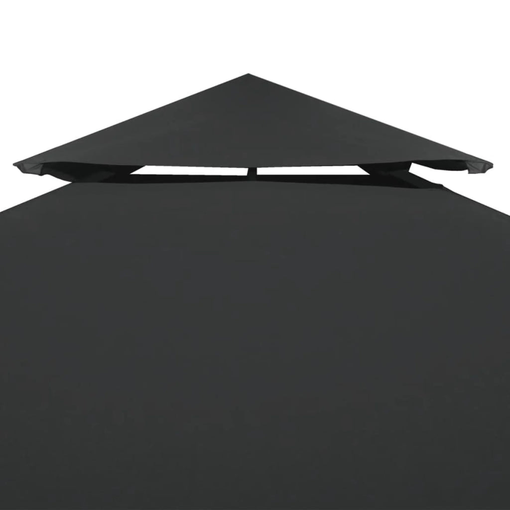 10'x10' Dark Gray Gazebo Cover Z694