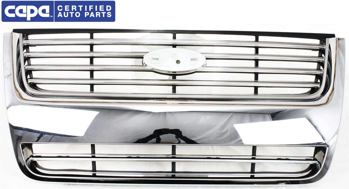 Chrome Shell Grille Assembly for Ford Explorer 2006-2010 Y39354