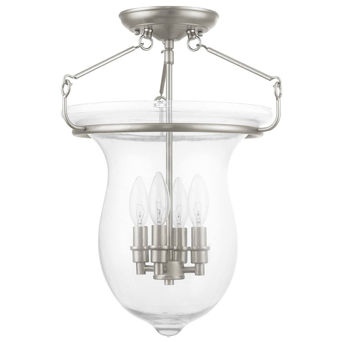 Bronze 4 Light Ceiling Mount S64542