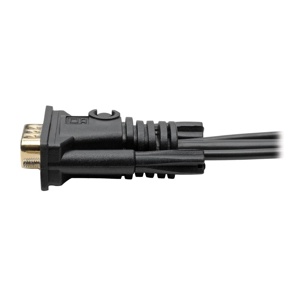Black 6 ft VGA to HDMI Adapter Cable T647640