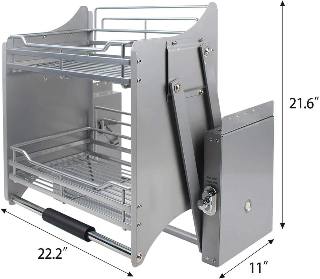 Pull-Down Cabinet Organizer 2 Tier N4849