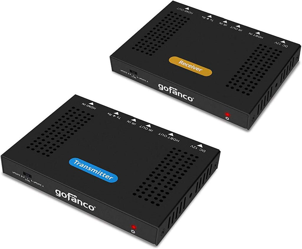 HDBaseT HDMI 2.0 Extender 4K 60Hz 4:4:4 HDR Over CAT5e/CAT6 70m/230ft @1080p & 40m/130ft @UHD 4K/60Hz, Dual IR, RS-232, CEC, PoC, 18Gbps Bandwidth, HDCP 2.2 C87340