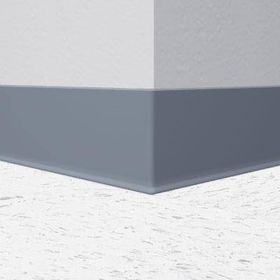 Dark Gray Rubber Cove Molding Roll W2480