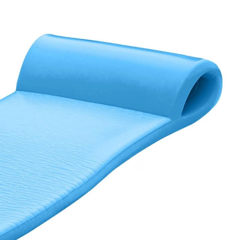 Bahama Blue & Yellow Foam Raft Lounger Pool Floats N280382