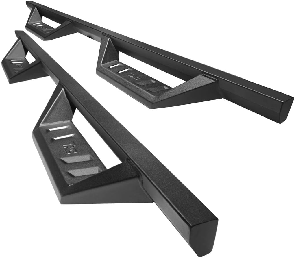 Black Off-Road Running Boards Side Steps Nerf Bars Rock Slider (2pcs) K744035