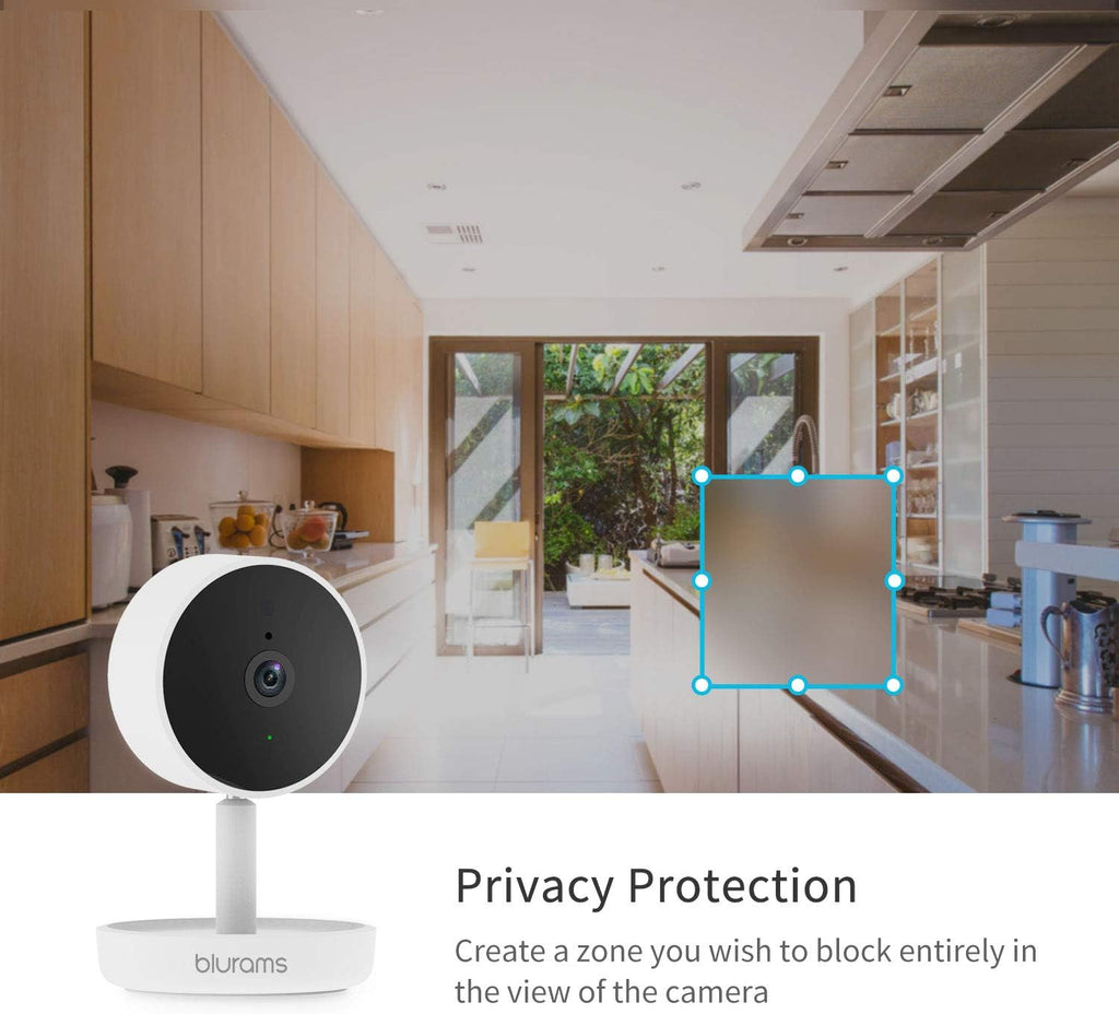 2pc 1080p FHD Security Camera with Night Vision Y93689