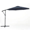 Blue Steel Cantilever Tilt Patio Umbrella N3388