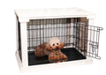 Medium White Cage with Crate Cover K61985