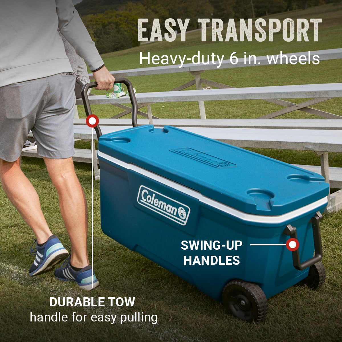 100QT Wheeled Hard Sided Cooler N64935