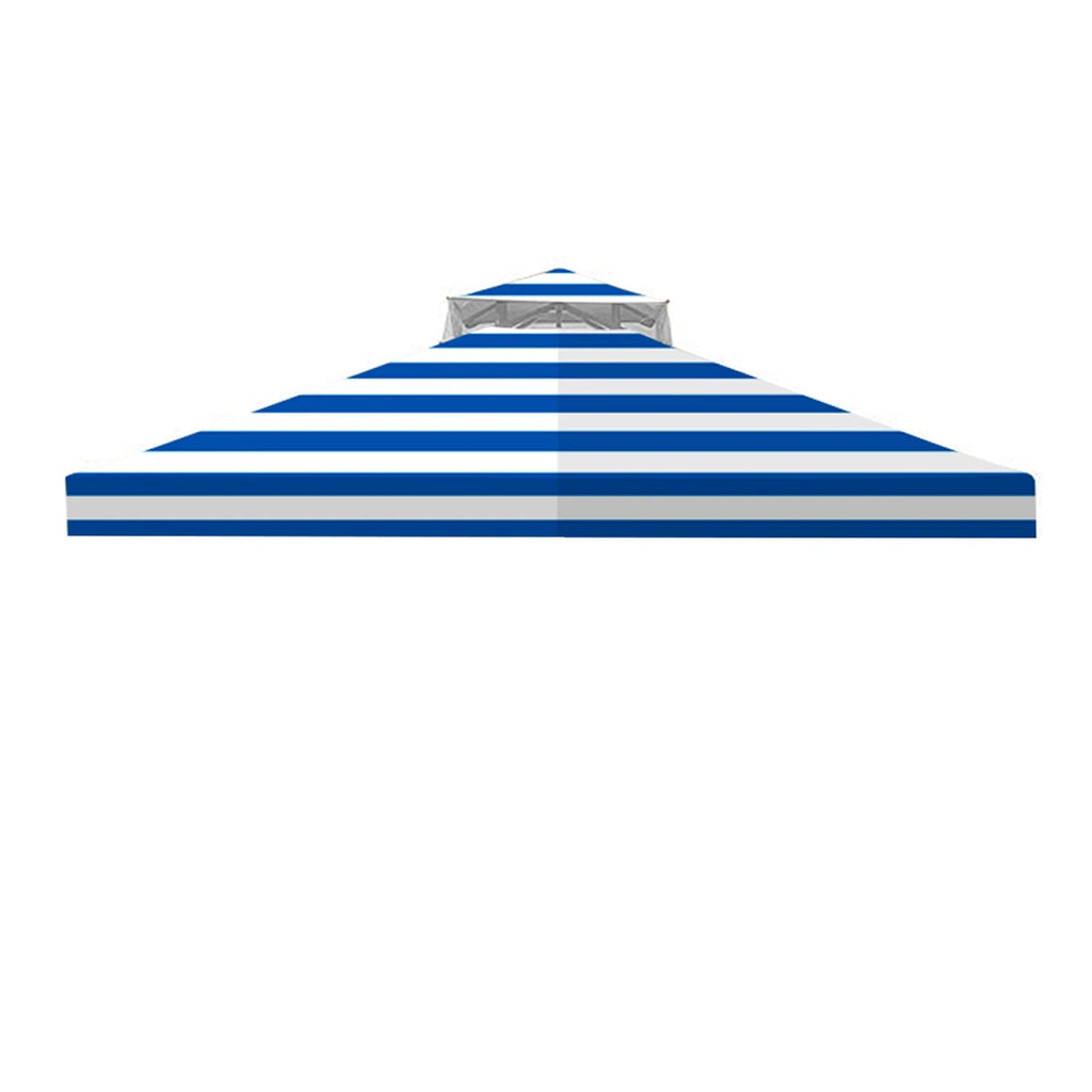 Cabana Blue Replacement Canopy Top Cover for Callaway Gazebo L7235
