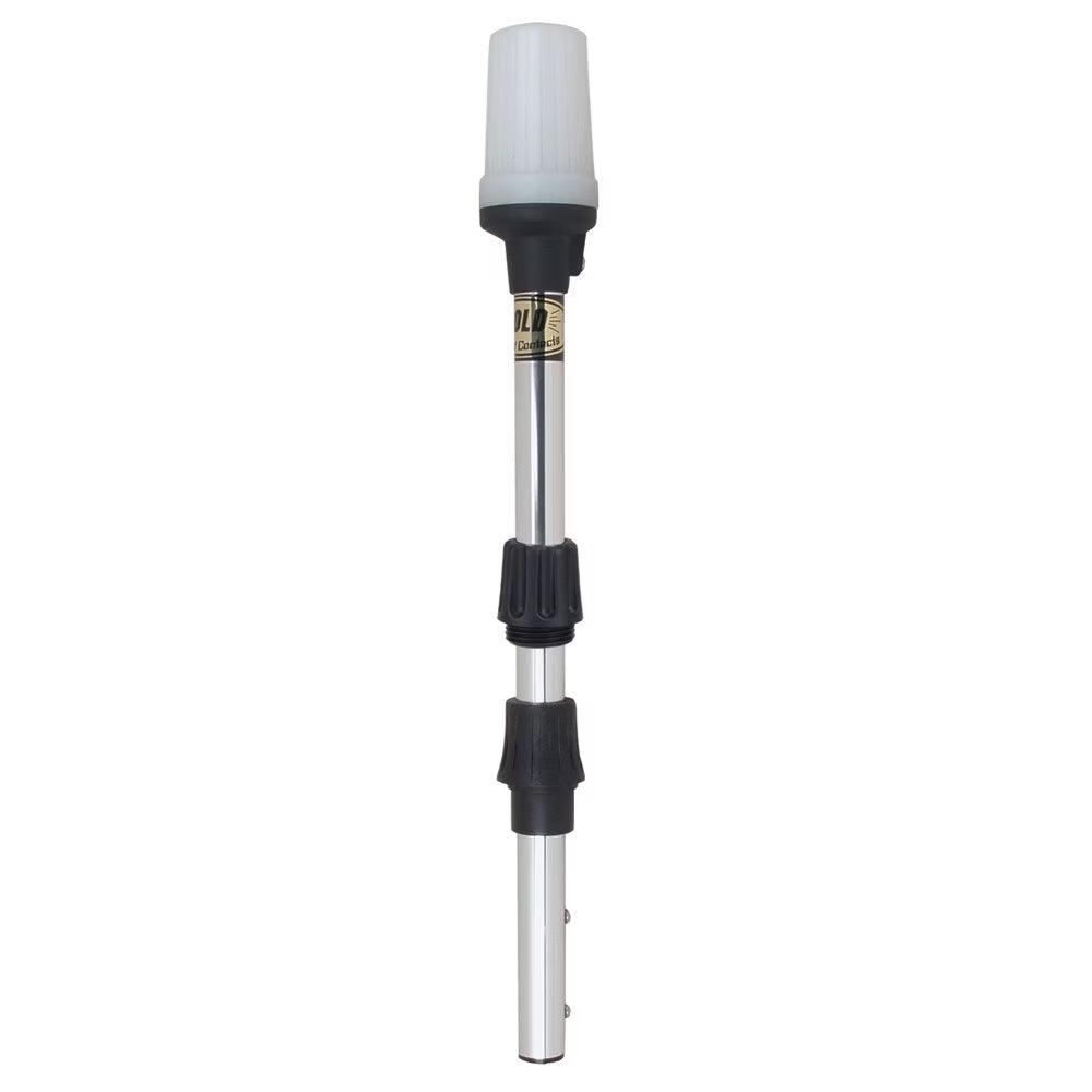 White All-Around Navigation Pole Light, 30" Height Y62286