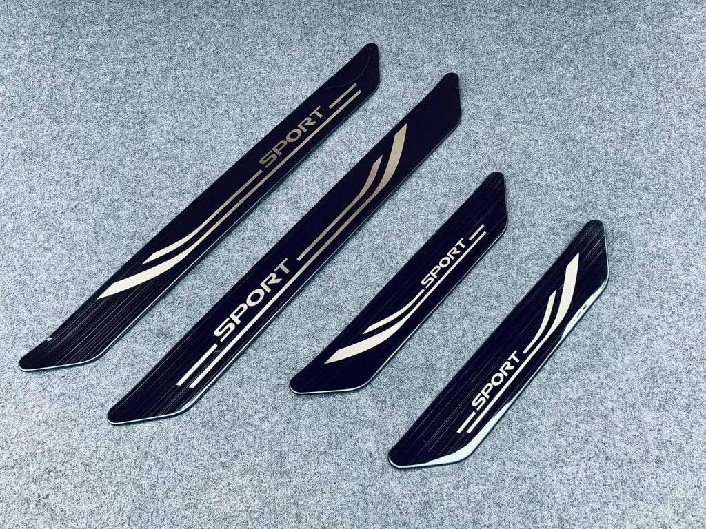 Stainless Steel Car Door Sill Protector Cover 4PCS A83085