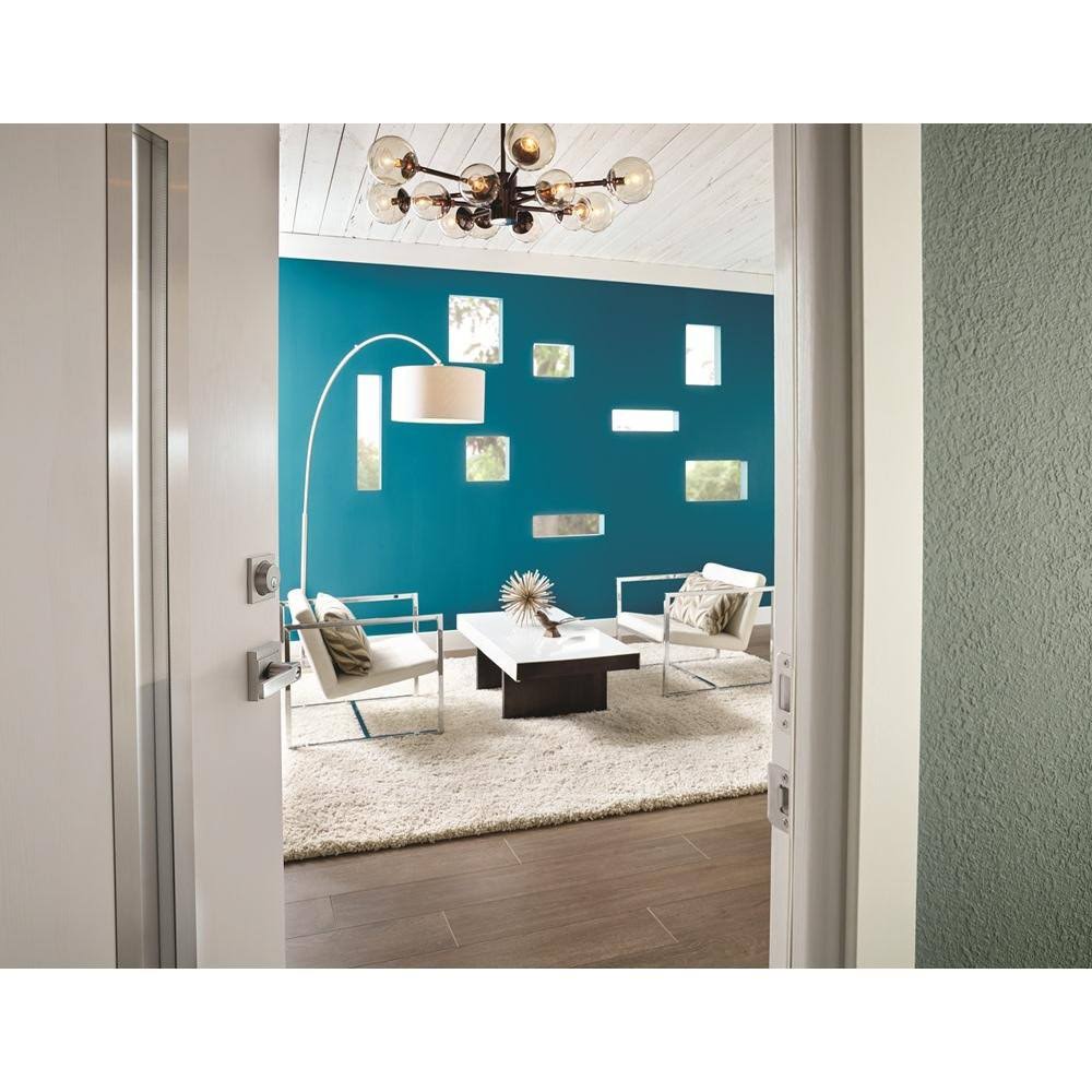 Satin Nickel Keyed Entry Lever Lock K5270