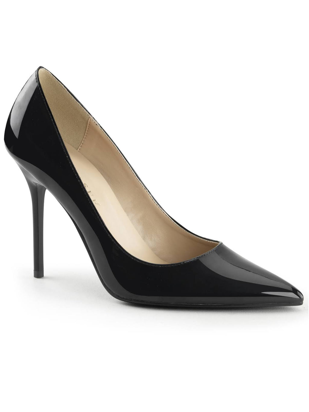 Black Satin Shoes M9846