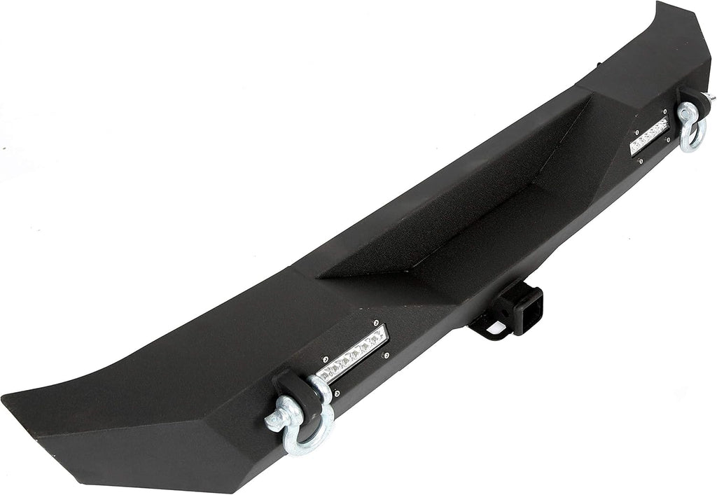 Steel Rear Bumper with D-Ring with LED Lights W738828