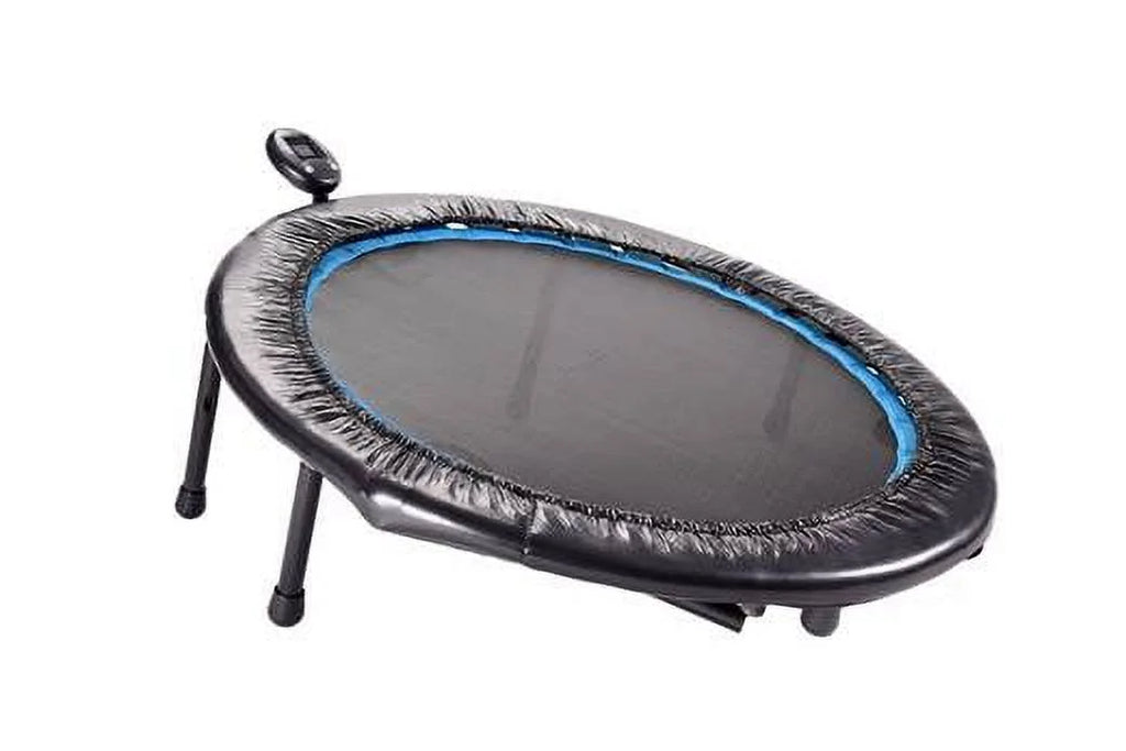 36" W x 36" D x 12" H Black Trampoline with Monitor and Adjustable Incline F10320