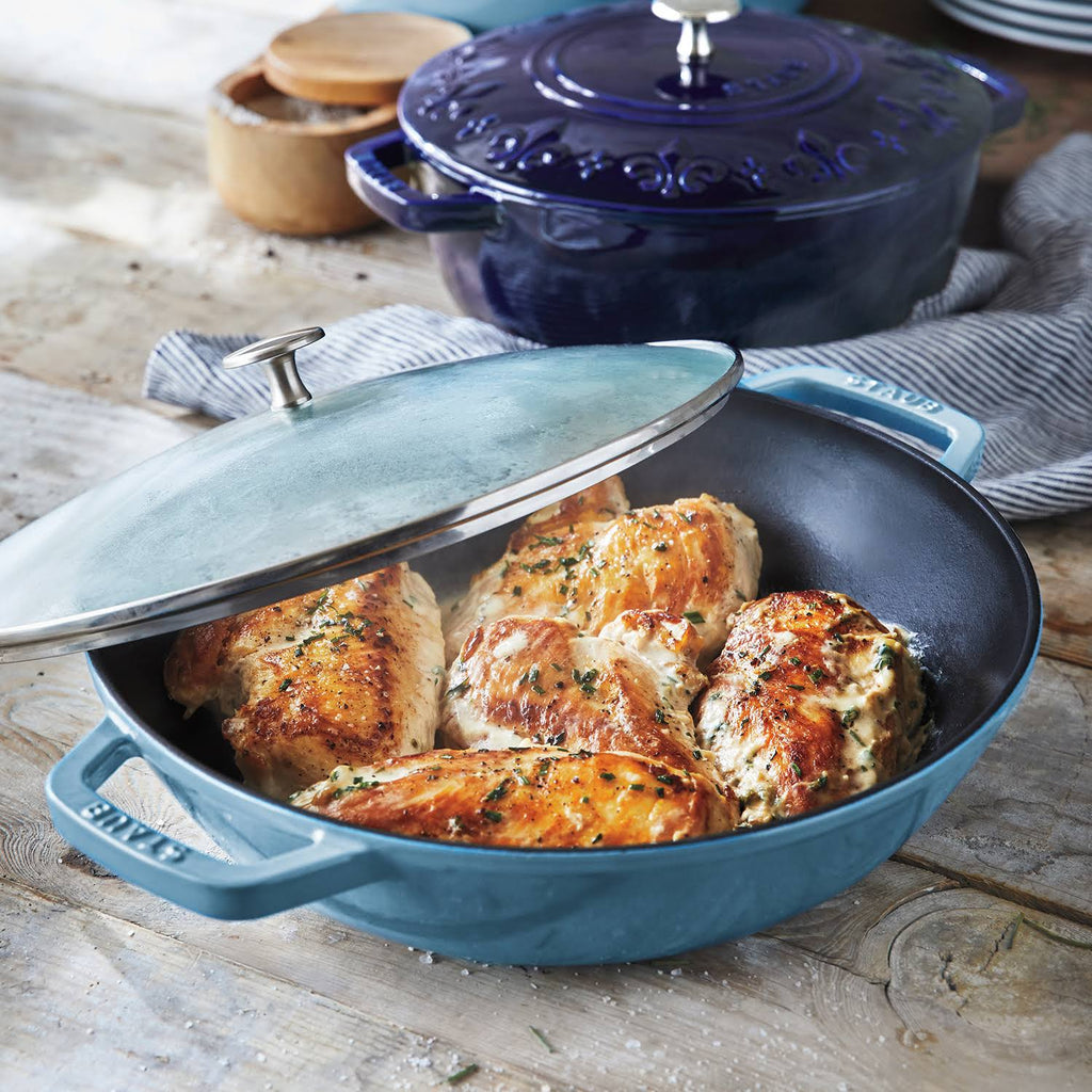 Black Matte Cast Iron 4.5-qt Perfect Pan D66938