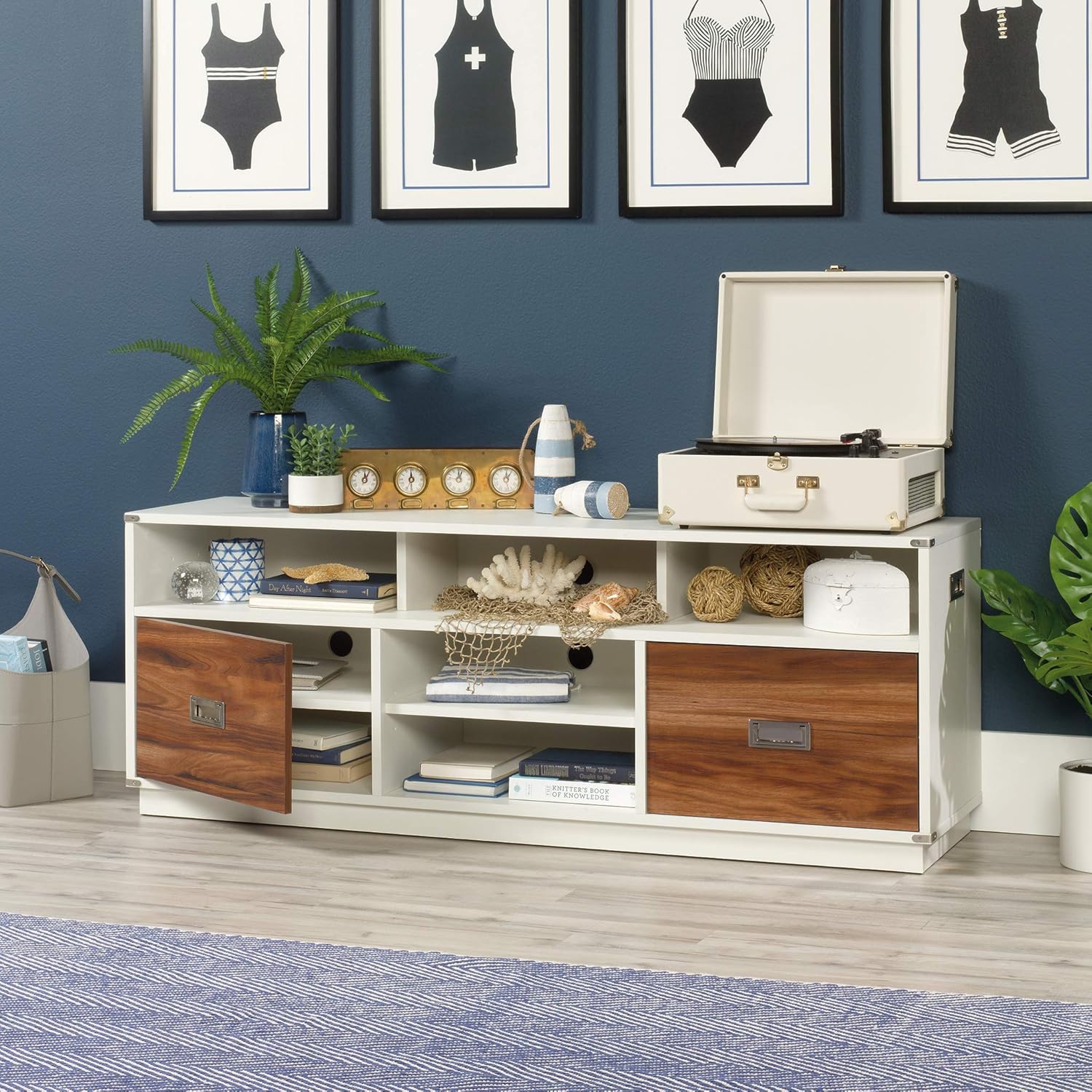 Pearl Oak Finish Credenza O18519