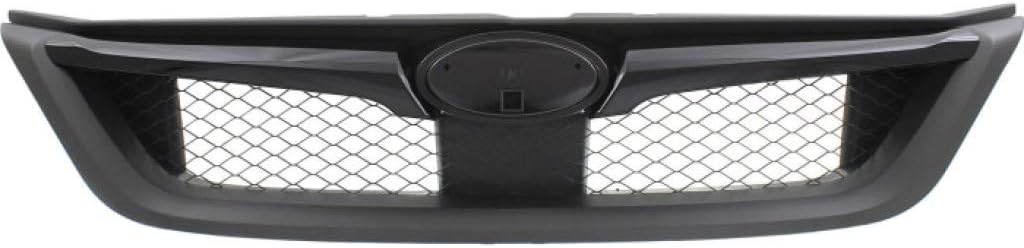 Painted Black Plastic Grille Assembly for Subaru Impreza Sedan Wagon A98517