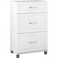 3-Drawer Freestanding Cabinet in White G15008