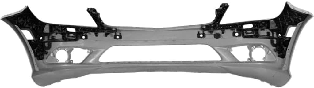 Primed Front Bumper Cover with Headlight Washer and Parktronic Holes P689389