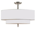 5 Light Satin Nickel Semi-Flush Ceiling Light W5813