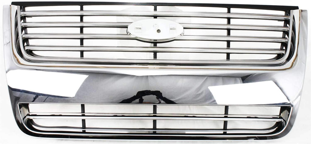 Chrome Shell Grille Assembly for Ford Explorer 2006-2010 Y39354
