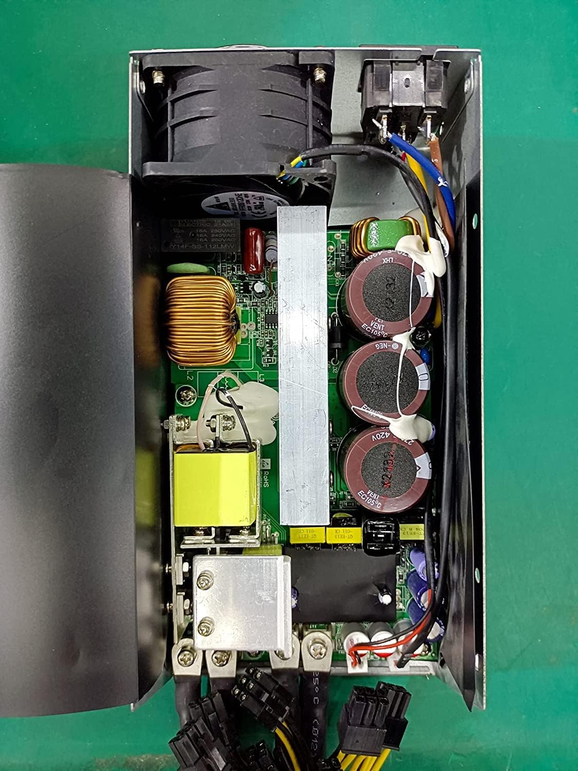2000W 2U Single Channel Power Supply for 8 GPU P875544
